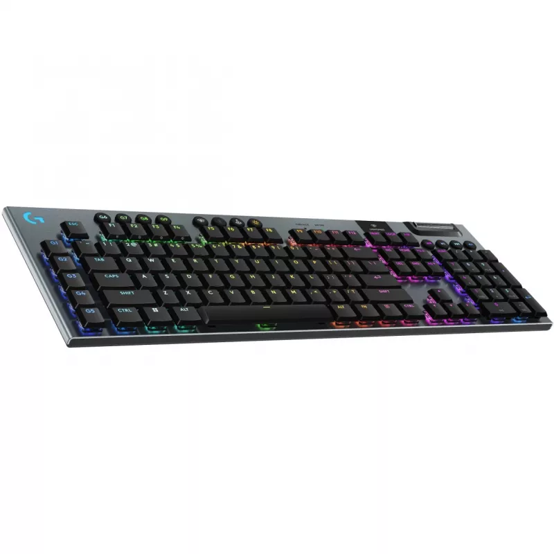 Logitech G G915 X LIGHTSPEED Teclado Gaming USB RF Inalámbrico Bluetooth AZERTY Francés Negro