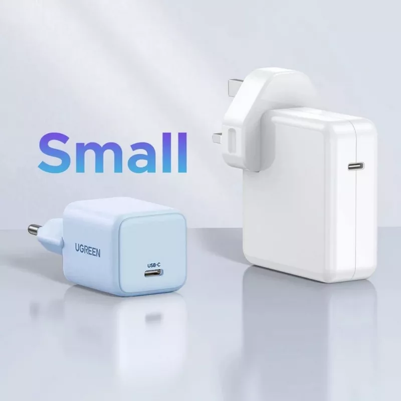 Fuente de alimentación UGREEN X512 20W GAN 1X USB-C - azul