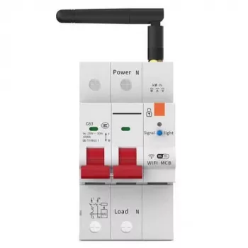 Interruptor inteligente TUYA, 1P+N, Wi-Fi, RS485, 63A