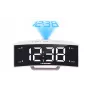 Blaupunkt CRP7WH reloj radio blanco y negro (CRP7WH)