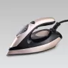 Maestro MR-320C Centro de planchado con vapor 2400 W 1,5 L suela cerámica Negro, oro rosa