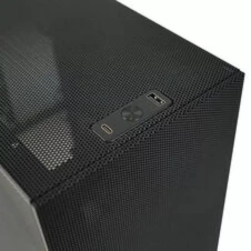 Caja Mini-PC SSUPD Meshroom S V2, ATX, malla, negro