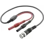 Cable de prueba BNC VOLTCRAFT 0,50 m Negro, Rojo (VC-10906575)