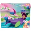 Ravensburger BRIO Flora Lilys Blattboot, set de juego con figura de juguete