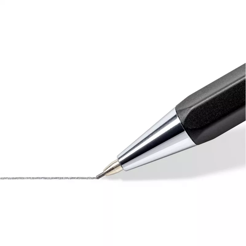 Portaminas Staedtler 778 07-9, cuerpo hexagonal, negro, mina de 0,7 mm
