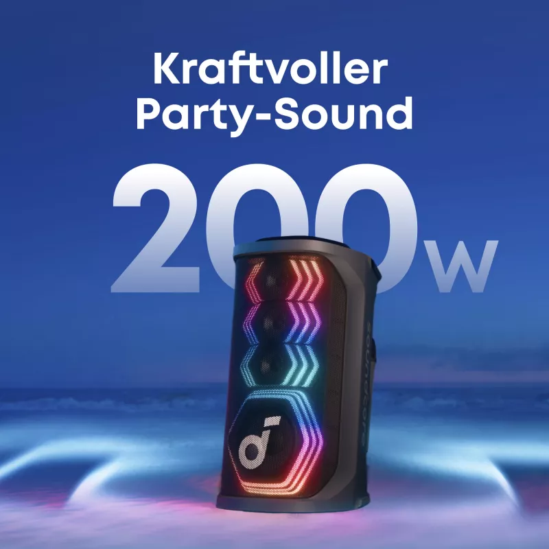Altavoz Soundcore Rave 3S negro
