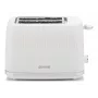 Tostadora Gorenje T850DPW, potencia 850 W, 2 ranuras, Blanca | Gorenje