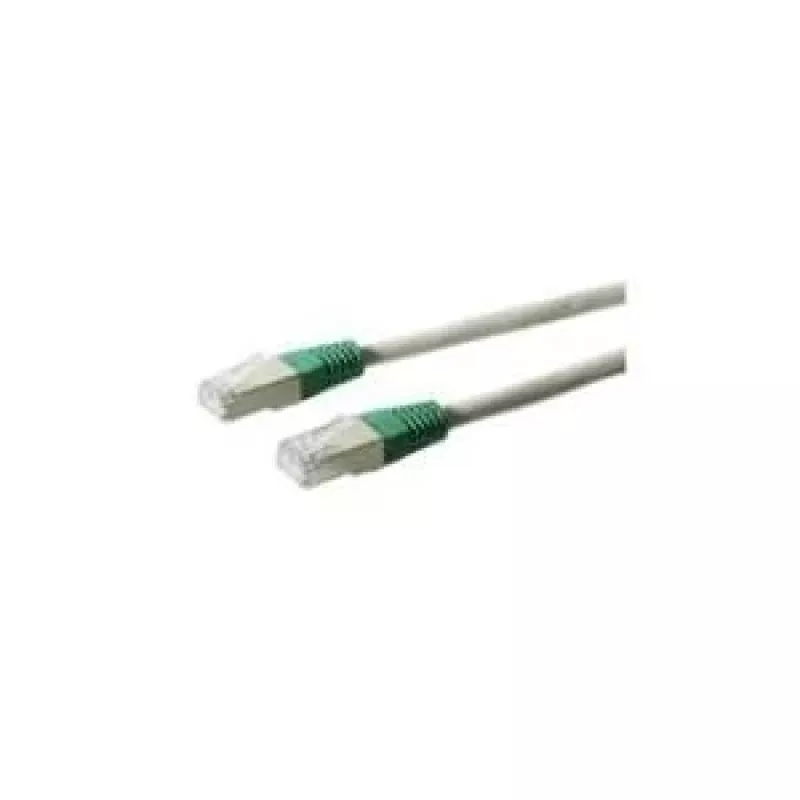 Wentronic CAT 5-100 FTP CROSS - cable cruzado - RJ-45 (M) - RJ-45 (M) - 1 m - FTP - (categoría 5e) - gris