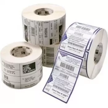 Etiqueta de impresora Zebra ZIPRT3014648 blanca etiqueta de impresora autoadhesiva