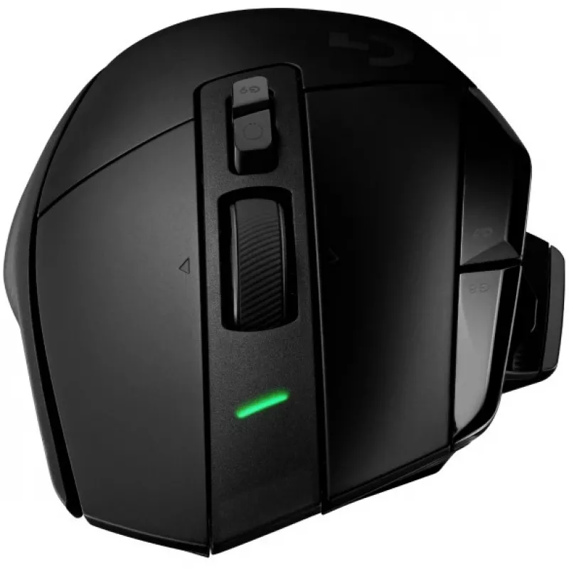 Logitech G G502 X PLUS - Ratón - óptico - 11 botones - inalámbrico - 2.4 GHz - receptor USB Logitech LIGHTSPEED - Negro