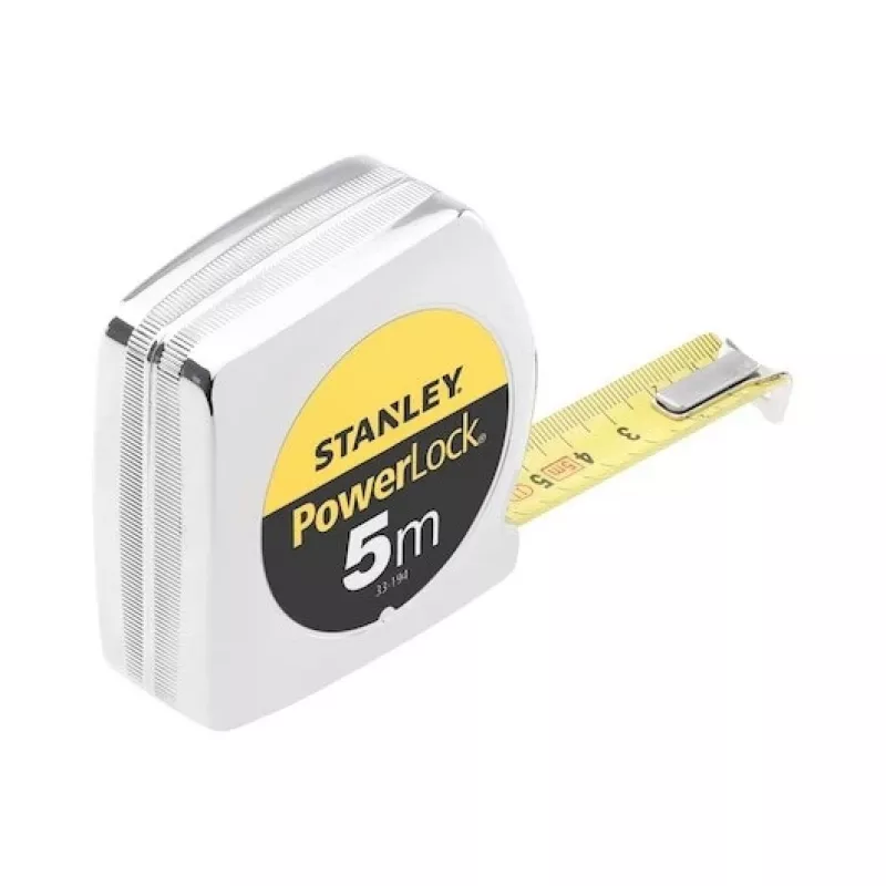 Stanley PowerLock 1-33-194 flexómetro, 5 m x 19 mm