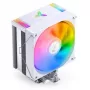 Disipador de CPU Jonsbo CR-1000MAX V2 PWM ARGB blanco — disipador de torre, ventilador PWM, iluminación ARGB