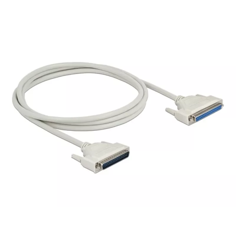 Cable serie DeLOCK 86883 beige 2 m D-Sub 37 pines