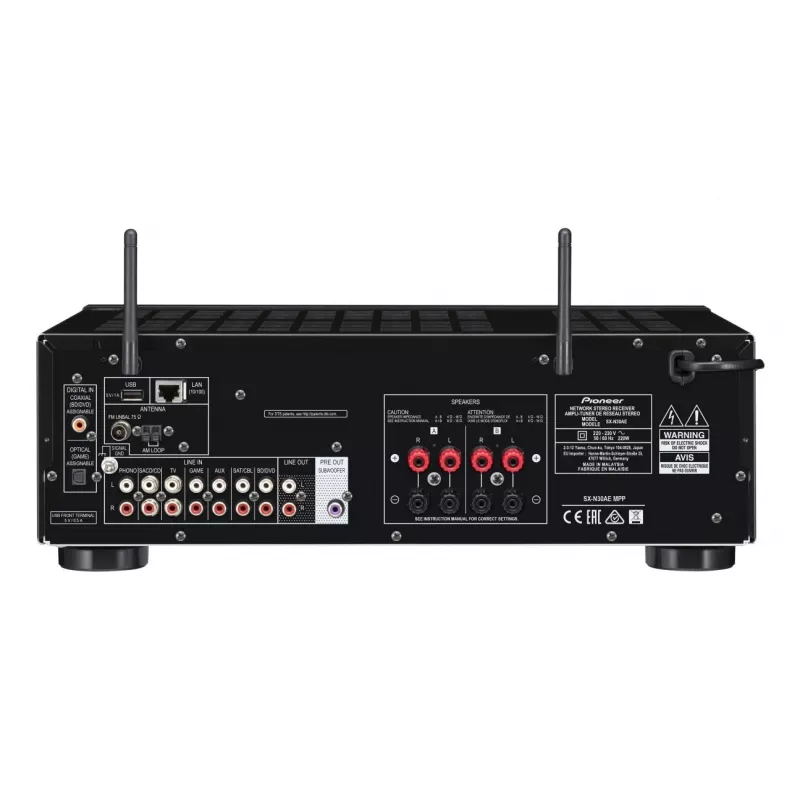 Pioneer SX-N30AE estéreo de 2.0 canales plateado