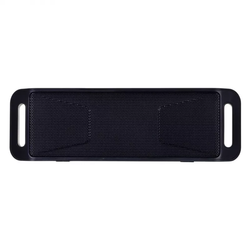 Altavoz portátil estéreo ESPERANZA FOLK negro — 6 W RMS, Bluetooth, MicroSD, batería LiPo