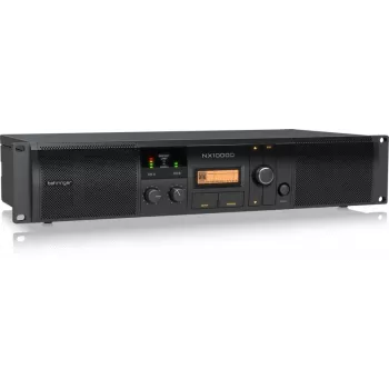 Behringer NX1000D amplificador de audio directo/escenario negro