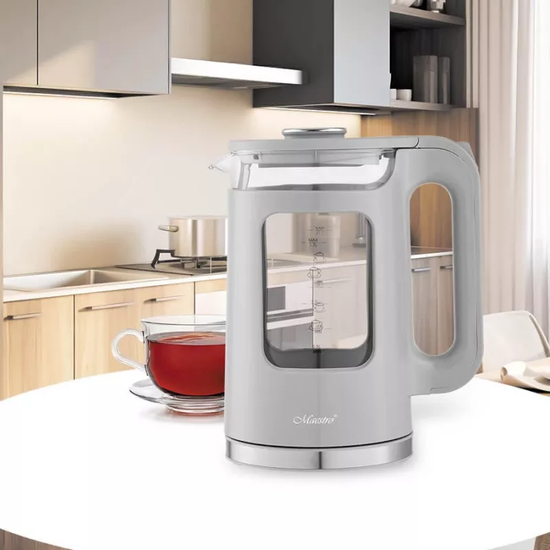 Maestro MR-065 Hervidor de agua 1,7 L 2200 W (MR-065-GREY) Gris