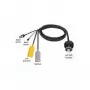 Ubiquiti UniFi cámara de vídeo PRO accesorio de cable – modelo UVC-Pro-C – Ethernet – Audio In/Out – MFI RJ45 (UVC-Pro-C)