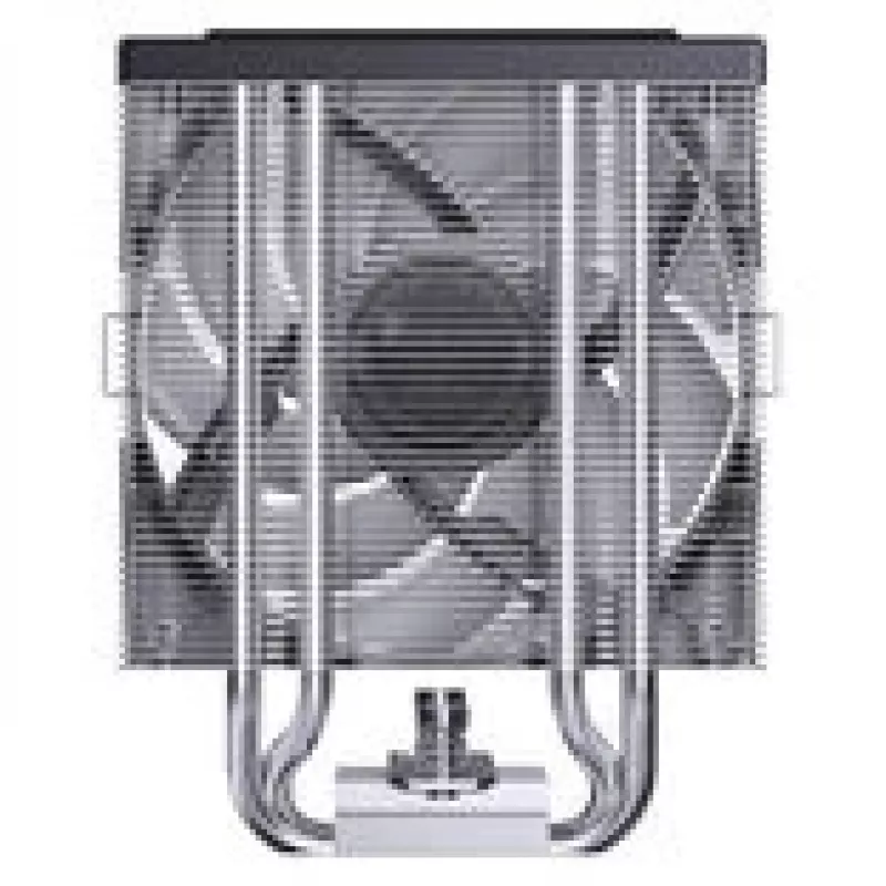 Disipador de CPU Jonsbo CR-1000MAX 120mm RGB Negro — ventilador de 120 mm, iluminación RGB, acabado negro