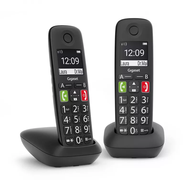 Teléfono analógico inalámbrico Gigaset E290 Duo