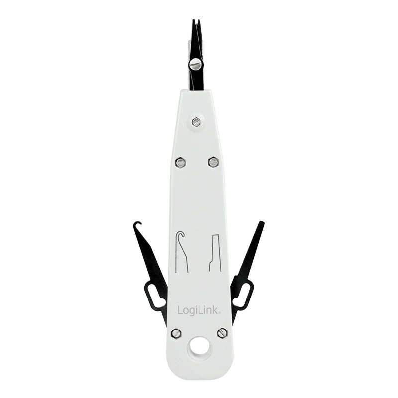LogiLink WZ0001A Herramienta de impacto LSA, blanca
