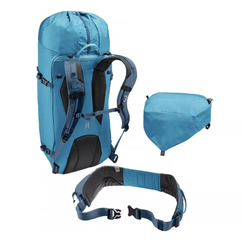 Mochila de senderismo DEUTER Guide 34+8 — capacidad 34+8 l, modelo Wave‑Ink