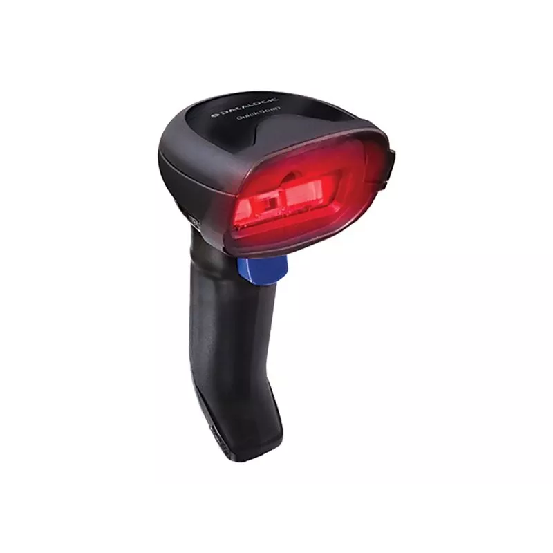 Datalogic QuickScan I 2220 Serie, 1D, imager, USB, kit (USB), negro escáner de mano, 1D, imager, diversos (propiedades/características), interfaces, conexión