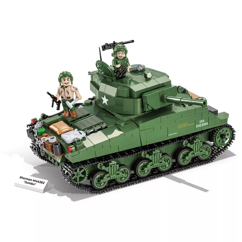 Bloques Sherman M4A3E2 Jumbo