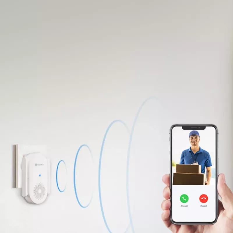 EZVIZ CH1 timbre inteligente Wi-Fi para videoporteros con batería