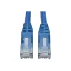 Cable Ethernet Gigabit Cat6 Tripp Lite N201-002-BL (UTP) sin enganches - moldeado (conector RJ45 macho/macho) - azul - 0,61 m (N201-002-BL)
