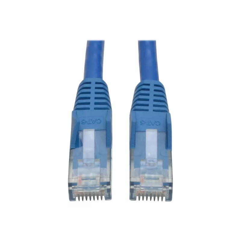 Cable Ethernet Gigabit Cat6 Tripp Lite N201-002-BL (UTP) sin enganches - moldeado (conector RJ45 macho/macho) - azul - 0,61 m (N201-002-BL)