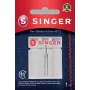 Singer | Aguja doble elástica, decorativa, 4.0 80/12 1 unidad