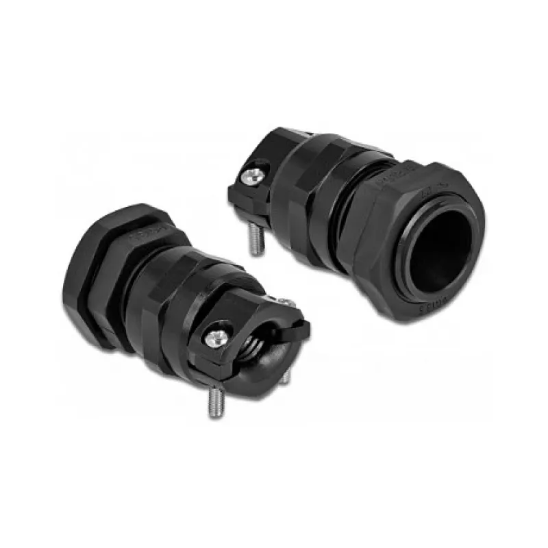 Pasacables DeLOCK 60355 negro metal plástico 1 ud.