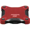 SSD externo ADATA SD620 1 TB, portátil USB 3.2 Gen 2 (Micro-USB B), velocidad de lectura 520 MB/s, velocidad de escritura 460 MB/s, resistente a golpes, Rojo