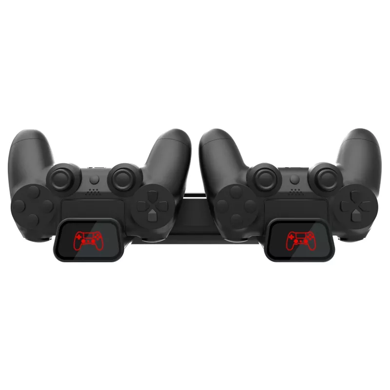 Almohadilla térmica White Shark PS4-19076 Cutman con 2 estaciones de carga para mando
