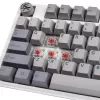 Teclado Ducky One 3 TKL gaming USB inglés US plata