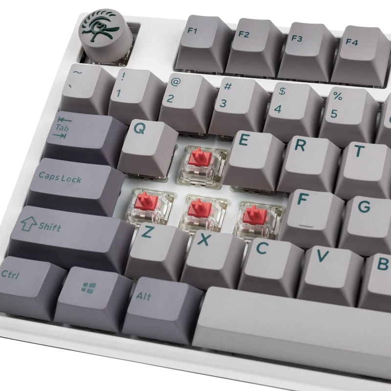Teclado Ducky One 3 TKL gaming USB inglés US plata