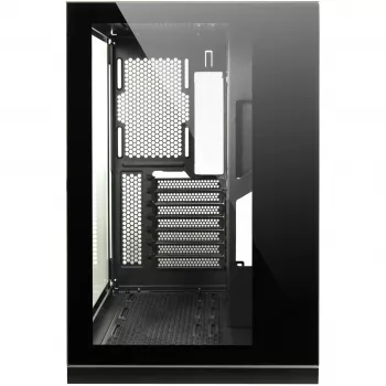 Caja de PC gaming C-703 Vision ATX, cristal templado, negro