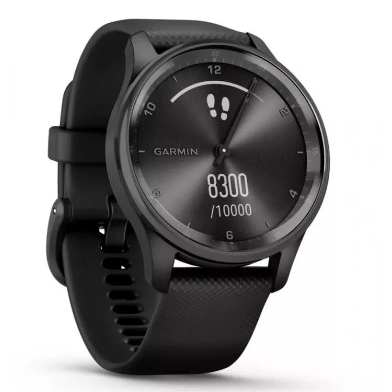 Garmin vivomove Trend LCD 40 mm híbrido 254 x 346 píxeles pantalla táctil negro GPS (satélite)