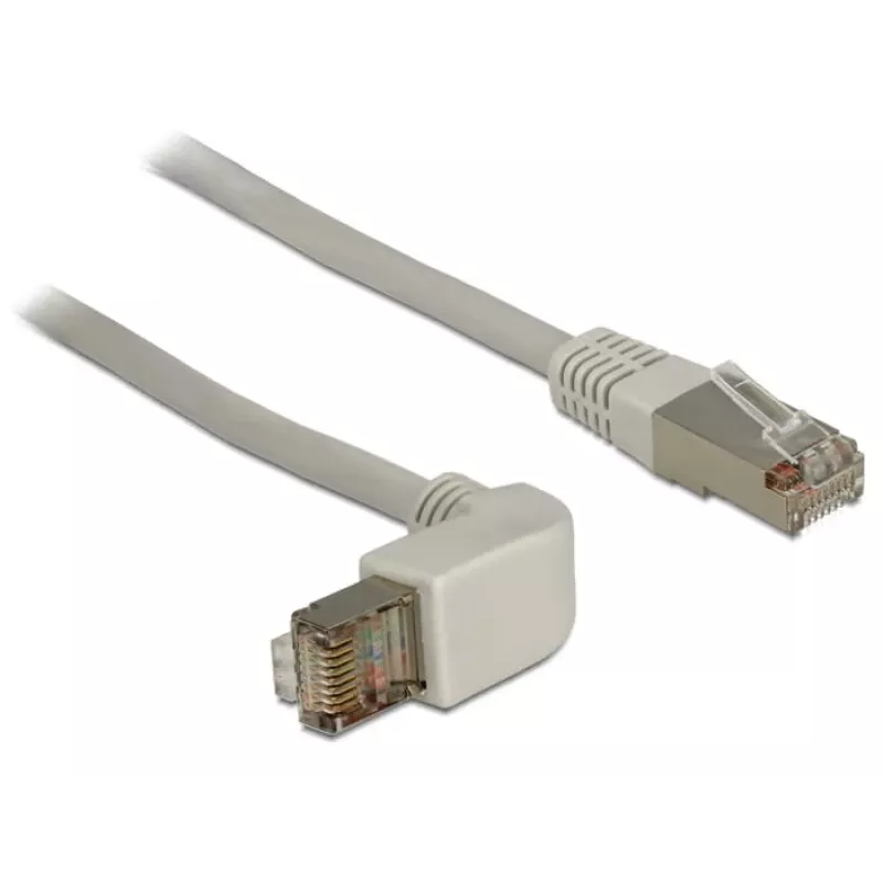 Cable de red DeLOCK 1 m Cat.5e RJ-45 S/FTP gris