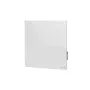 Radiador de pared AENO Premium Eco Smart Quadro, 500 W, 50x50 cm, vidrio templado, calefacción por infrarrojos y convección, indicador LED, tipo de enchufe: Europa (tipo E/F), BLANCO, Fabricado en Polonia