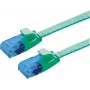 Cable de red VALUE Cat.6A (Clase EA) UTP, extraplano, Verde, 2 m (21.99.2042)