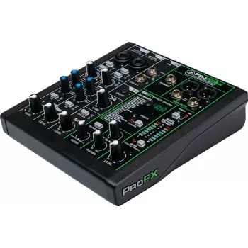 Mezclador Mackie ProFX6v3 mezclador analógico compacto de 6 canales con interfaz USB
