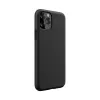Funda de silicona Devia Nature Series para iPhone 12 Pro Max — negro, funda protectora soft-touch
