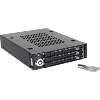 ICY DOCK - ToughArmor - MB993SK-B - marco de intercambio en caliente de aleación completa para 3x HDD y SSD SATA de 2,5