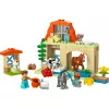 Juguete de construcción LEGO DUPLO cuidado de animales de granja set 10416 — 74 piezas, 2 minifiguras, edad 2+