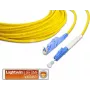 Lightwin LSP-09 E2-LC 5.0 Cable de fibra óptica 5 m E-2000 OS2 azul - amarillo (LSP-09 E2-LC 5.0)
