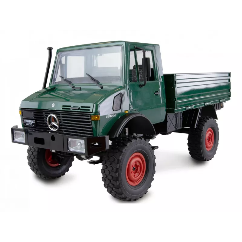 Coche RC Amewi Mercedes-Benz Unimog escala 1:12 4WD, verde