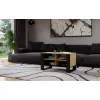 Mesa de centro top e shop Topeshop STOLIK KAWOWY ŁAWA MODERN 4P Roble Artisan Czern