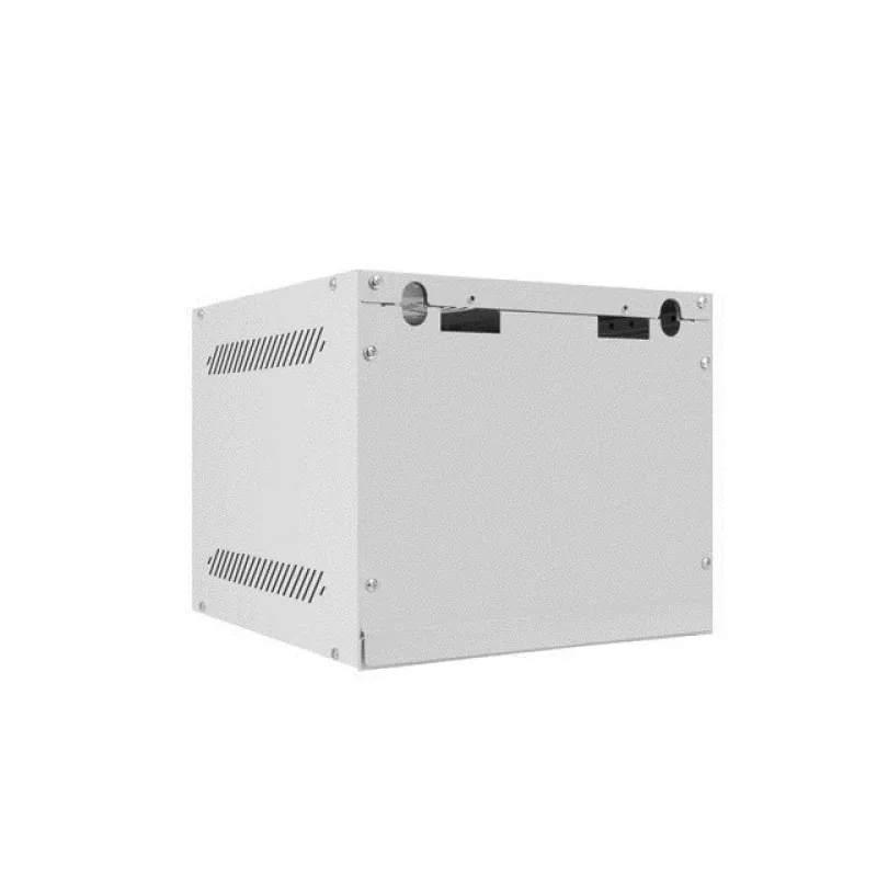 Lanberg WF10-2304-00S armario rack de pared de 10 pulgadas 4U, 280×310×247 mm, puerta metálica, carga 20 kg, IP20, flat pack, gris